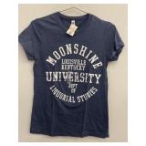 New Moonshine University Ladies Short Sleeve T