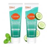 New LUME Whole Body Deodorant - Invisible Cream