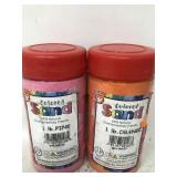 Lot of 2 Hygloss Products Colored Play Sand -