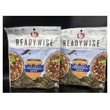 New 2 Ct READYWISE Adventure Meal, Bean &