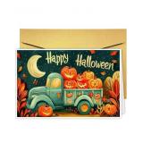 New (lot of 12) Halloween Cards for Kids Adults,