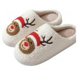 New Slippers for Women Men, Soft Plush Fuzzy