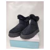 New Bernal Winter Snow Boots for Women Warm Suede