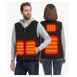 Size Medium MSDUNOVR Heated Vest for Men Women,