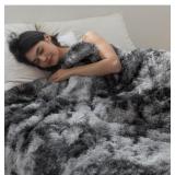 New COOVA Ultra Soft Faux Fur Throw Blanket 