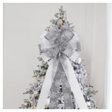 New (10) Christmas Tree Topper Bow, 53X13 Inch