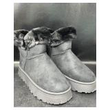 New Bernal Winter Snow Boots for Women Warm Suede