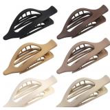 New lot of 2. Flat Hair Clip 6 pcs Lay Down Claw