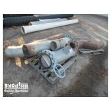 Assorted Steel Irrigation Pipe and Valves