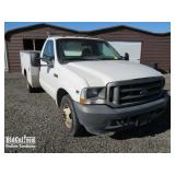 (DMV) 2002 Ford F-350 Utility Truck