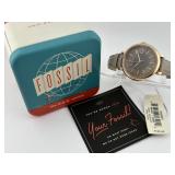 New $160 Fossil Watch ES5091 With Tin