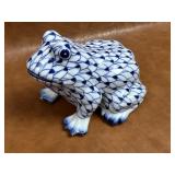 Andrea by Sadek Handpainted Porcelain Frog