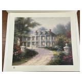 "Homestead House" By Thomas Kinkade Singed