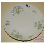 Vintage Porcelain Platter W/ Floral Decoration.