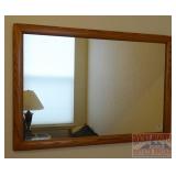 Quality Link-Taylor Oak Wall Mirror.  32"X46".