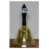 10" Personalized Brass Bell.