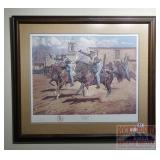 "Onward To Mexico City" LE Artist Signed Print.