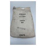 $50 1981 Mint Pennies Sewn Bag