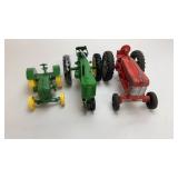 3 Die Cast Tractors