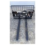 Unused AGT Hydraulic Skid Steer Forks