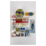 Fishing Line, Hooks, Swivels, Lures, Stringer