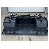 Unused Wolverine Grapple Bucket for Skid Steer