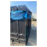 New AGT 2000mm Wide Galvanized Steel Fence Kit