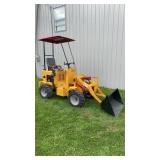 Fland FL45 13hp Wheel Loader W/ 39in Bucket