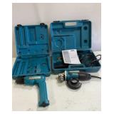 Makita Corded Angle Grinder and 6V Screw Gun (No