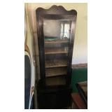 Antique Wooden Display Cabinet