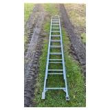 Metal 20Ft. Extension Ladder