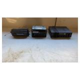 2 Car Stereos & CB Base Station