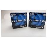 Federal Top Gun 20 Ga 2 3/4" -25 Clay Shotshells