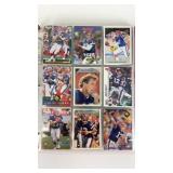 Binder of Buffalo Bills Cards- See Pictures