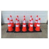 28" Traffic Cones, Unused