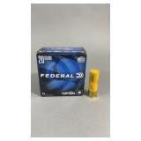 Federal 20ga 2-3/4in 7-1/2 Shot 25rds