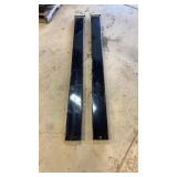 71" Pallet Fork Extensions W/ Pins-New