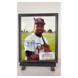 Tony Gwynn Autographed 8x10 w/Auto Ticket Stub