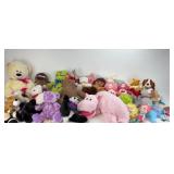 Large Assortment of New & Like New Stuffed Animals