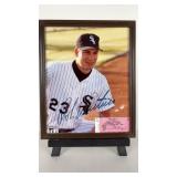 Robin Ventura Autographed 8x10 w/Auto Ticket Stub