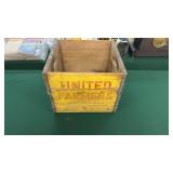 United Farmers Wood Box