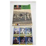 AFL Pictorial Book W/Baseball Card Sheet