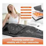 Sauna Blanket Infrared Sauna Blanket for Detoxification with 5 Layer Thickened Construction, 113-176â & 20-60 Minutes Timer, 6 ft x 2.65 ft RETAILS $199!!