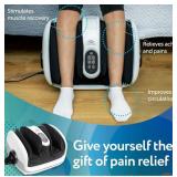 Cloud Massage Shiatsu Foot Massager with Heat - Feet Massager for Relaxation, Plantar Fasciitis Relief, Neuropathy, Circulation, and Heat Therapy - FSA/HSA Eligible (White - No Remote) RETAILS $299!!