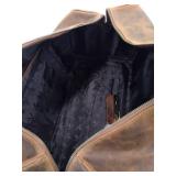 Donbolso Tan Leather Weekender Bag, Neaple