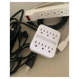 Power strips, adapters and cords