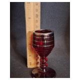 Red Cordial Glass