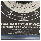 Miller Dialarc 250P AC/DC Constant Current Welding Power Source W/Gloves and Jackson Helmet