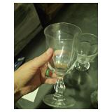 Glass cup set of 4.