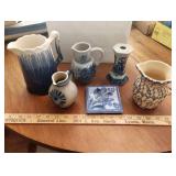 Pottery Vases & Pitchers